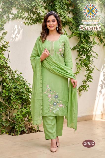 Passion tree kasuti vol-2 kurti palazzo set wholesale
